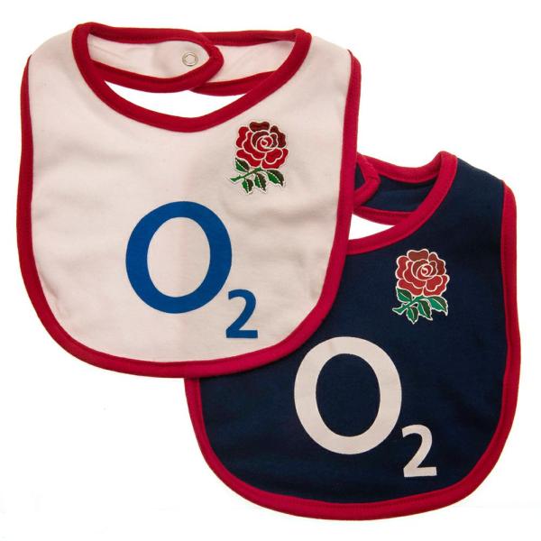 Baby & Toddler | England RFU 2 Pack Bibs RB Baby & Toddler Baby & Toddler