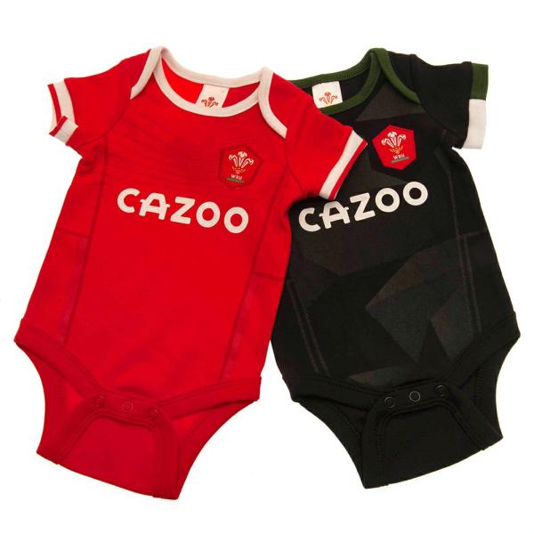 Baby & Toddler | Wales RU 2 Pack Bodysuit 6-9 Mths PC Baby & Toddler Baby & Toddler