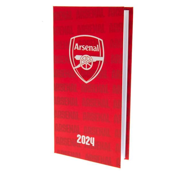 Calendars & Diaries | Arsenal FC Slim Diary 2024 Calendars & Diaries Calendars & Diaries