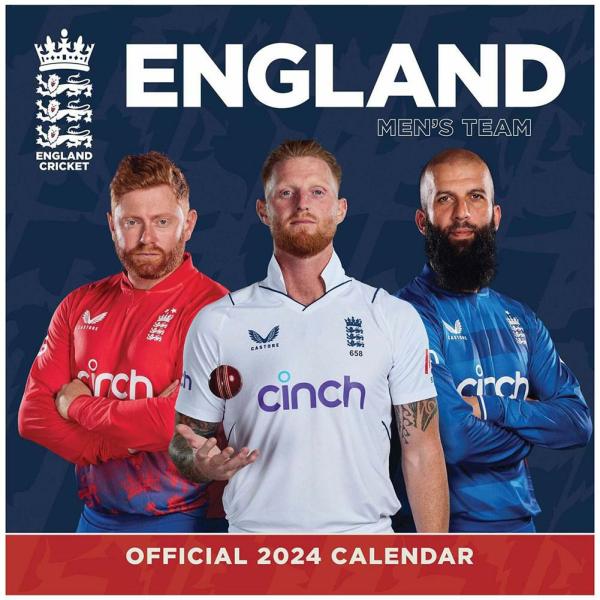 Calendars & Diaries | England Cricket Square Calendar 2024 Calendars & Diaries Calendars & Diaries