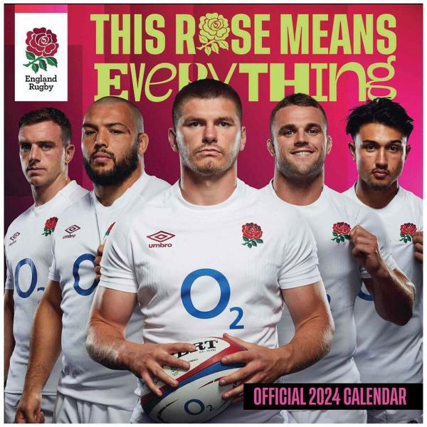 Calendars & Diaries | England RFU Square Calendar 2024 Calendars & Diaries Calendars & Diaries