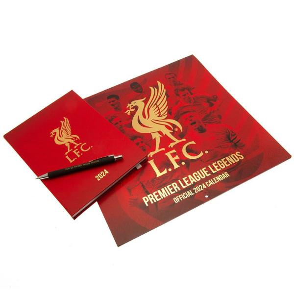 Calendars & Diaries | Liverpool FC Calendar & Diary Musical Gift Box 2024 Soccer Collection Calendars & Diaries