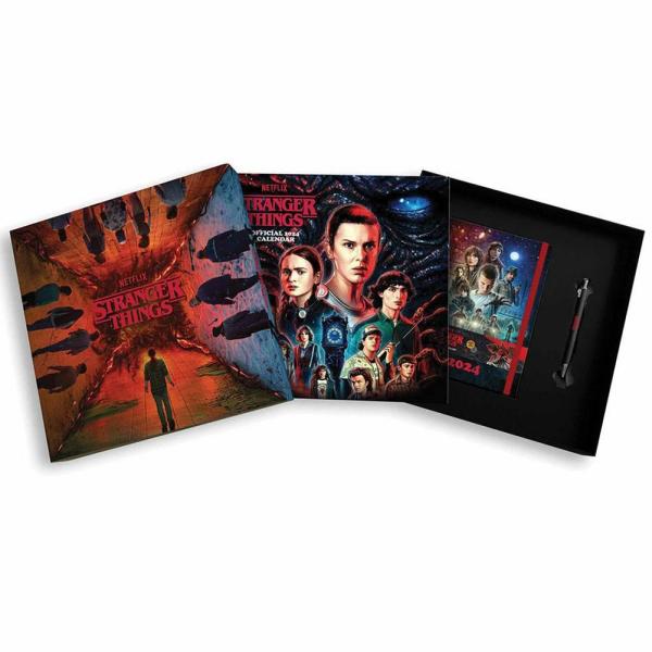 Calendars & Diaries | Stranger Things Calendar Diary Gift Box 2024 Calendars & Diaries Calendars & Diaries