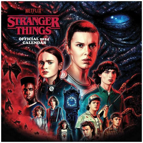 Calendars & Diaries | Stranger Things Square Calendar 2024 Calendars & Diaries Calendars & Diaries