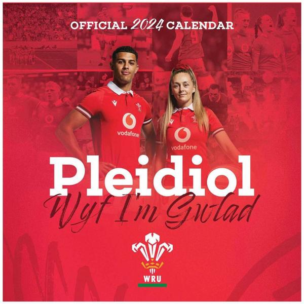 Calendars & Diaries | Wales Rugby Union Square Calendar 2024 Calendars & Diaries Calendars & Diaries