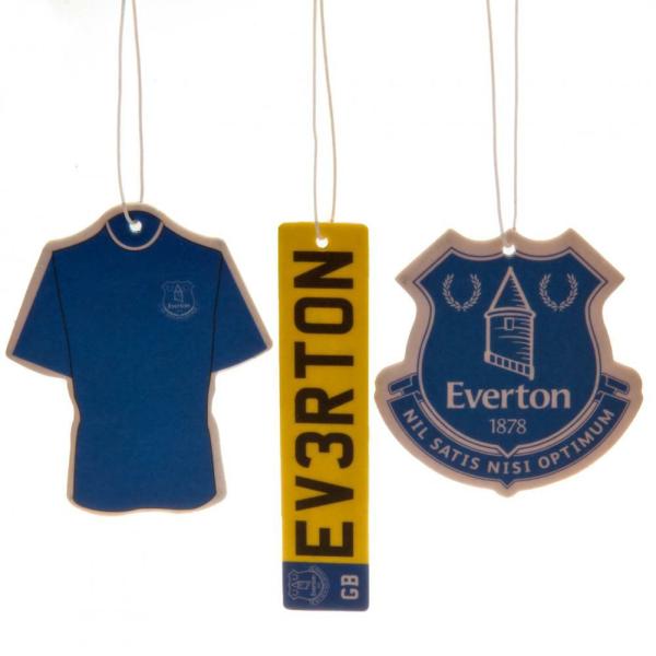 Car Accessories | Everton FC 3pk Air Freshener Car Accessories Car Accessories