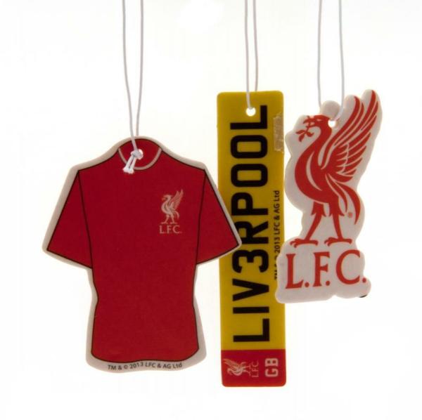 Car Accessories | Liverpool FC 3pk Air Freshener Car Accessories Car Accessories