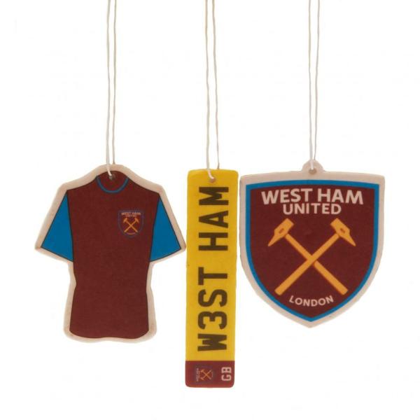 Car Accessories | West Ham United FC 3pk Air Freshener Car Accessories Car Accessories