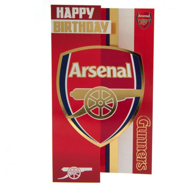 Cards & Gift Wrap | Arsenal FC Birthday Card Cards & Gift Wrap Cards & Gift Wrap