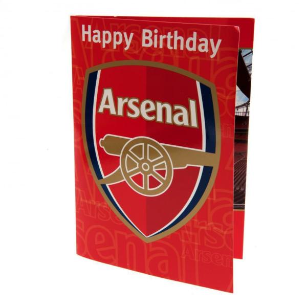 Cards & Gift Wrap | Arsenal FC Musical Birthday Card Cards & Gift Wrap Cards & Gift Wrap