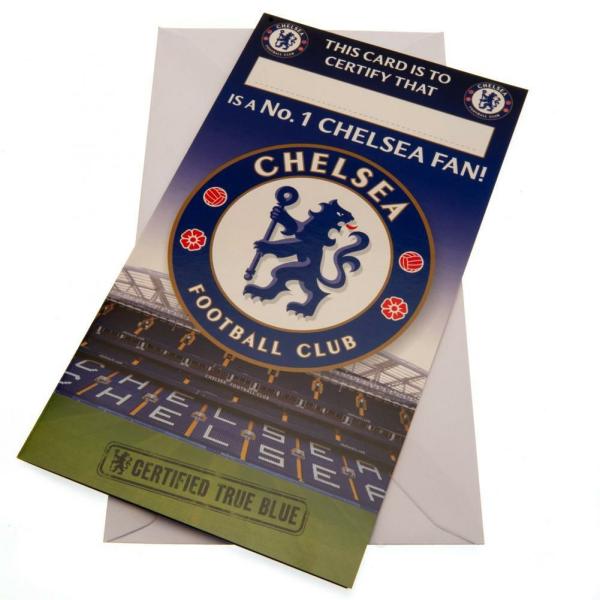 Cards & Gift Wrap | Chelsea FC Birthday Card No 1 Fan Cards & Gift Wrap Cards & Gift Wrap