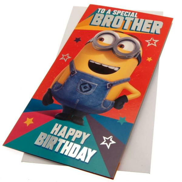 Cards & Gift Wrap | Despicable Me 3 Minion Birthday Card Brother Cards & Gift Wrap Cards & Gift Wrap