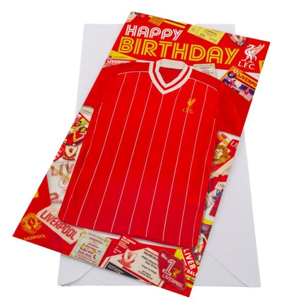 Cards & Gift Wrap | Liverpool FC Birthday Card (Retro) Cards & Gift Wrap Cards & Gift Wrap