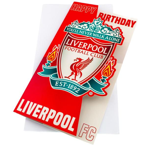 Cards & Gift Wrap | Liverpool FC Crest Birthday Card Cards & Gift Wrap Cards & Gift Wrap