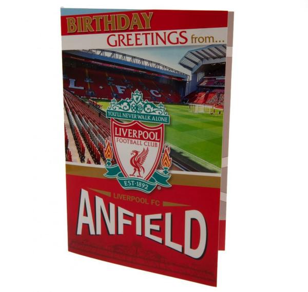 Cards & Gift Wrap | Liverpool FC Pop-Up Birthday Card Cards & Gift Wrap Cards & Gift Wrap