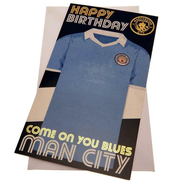 Cards & Gift Wrap | Manchester City FC Birthday Card Retro Cards & Gift Wrap Cards & Gift Wrap