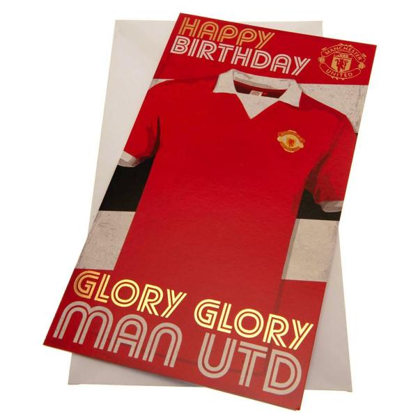 Cards & Gift Wrap | Manchester United FC Birthday Card Retro Cards & Gift Wrap Cards & Gift Wrap