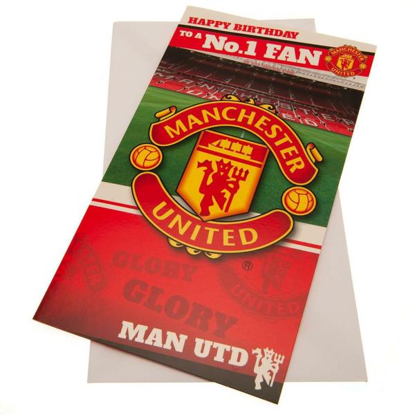 Cards & Gift Wrap | Manchester United FC Birthday Card Cards & Gift Wrap Cards & Gift Wrap