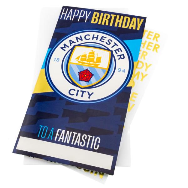 Cards & Gift Wrap | Personalised Manchester City FC Birthday Card Cards & Gift Wrap Cards & Gift Wrap