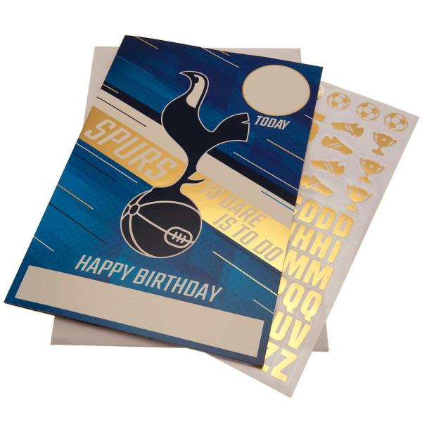 Cards & Gift Wrap | Tottenham Hotspur FC Birthday Card with Stickers Cards & Gift Wrap Cards & Gift Wrap