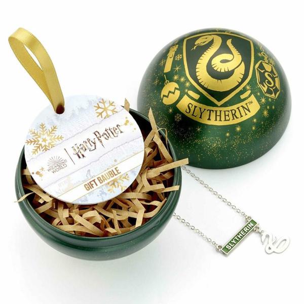 Christmas Novelties | Harry Potter Christmas Gift Bauble Slytherin Christmas Novelties Christmas Novelties