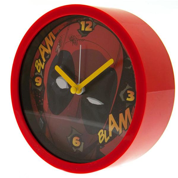 Clocks | Deadpool Desktop Clock Soccer Collection Clocks