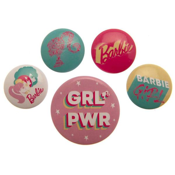 Clothing & Accessories | Barbie Button Badge Set Clothing & Accessories Clothing & Accessories