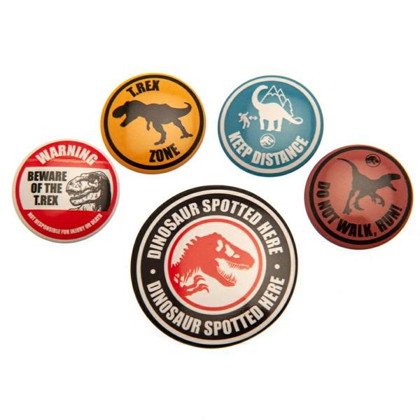 Clothing & Accessories | Jurassic World Button Badge Set Clothing & Accessories Clothing & Accessories