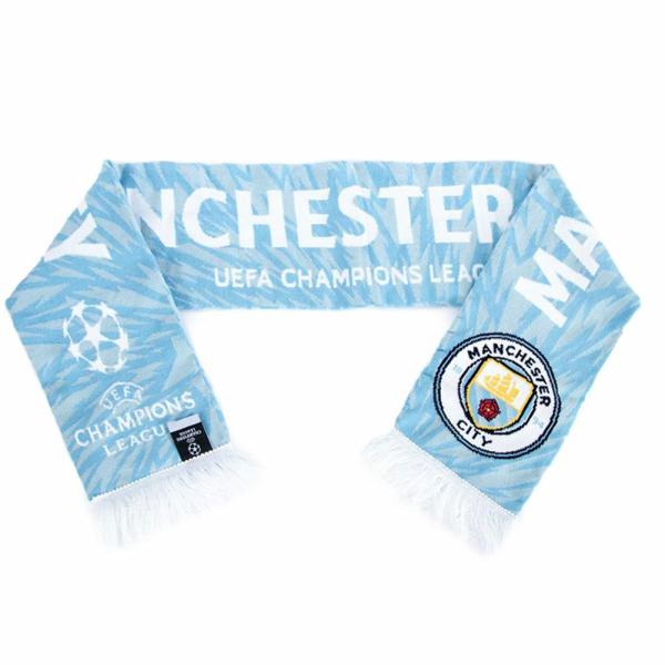 Clothing & Accessories | Manchester City FC UCL Scarf Clothing & Accessories Clothing & Accessories