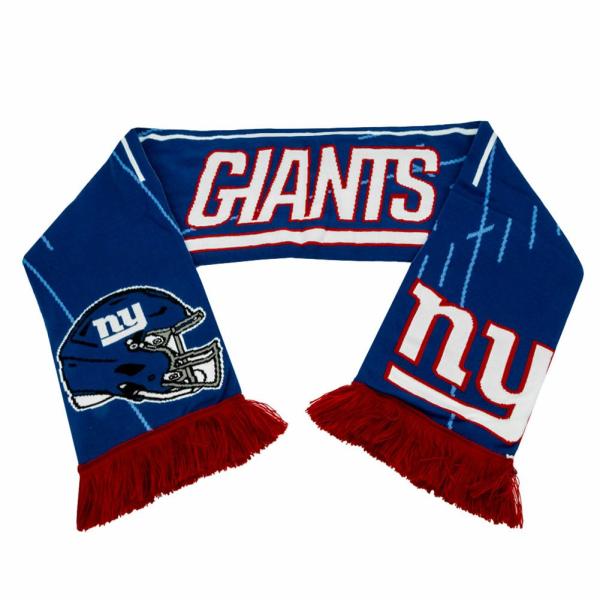 Clothing & Accessories | New York Giants HD Jacquard Scarf Clothing & Accessories Clothing & Accessories