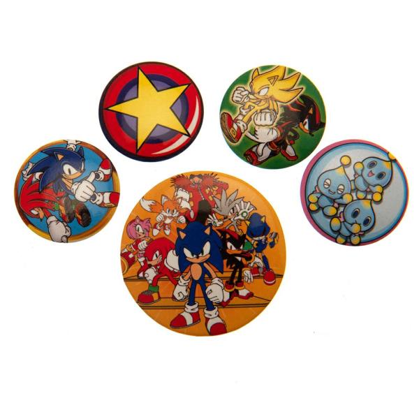 Clothing & Accessories | Sonic the Hedgehog Button Badge Set Clothing & Accessories Clothing & Accessories