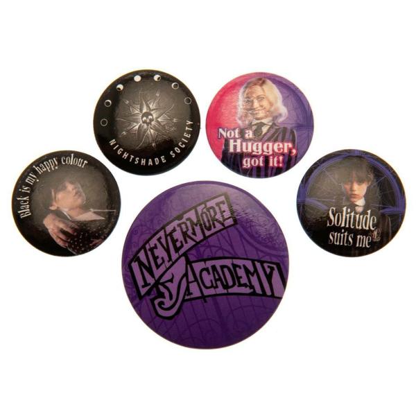 Clothing & Accessories | Wednesday Button Badge Set Clothing & Accessories Clothing & Accessories