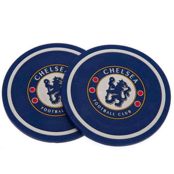 Drinkware | Chelsea FC 2pk Coaster Set Drinkware Drinkware