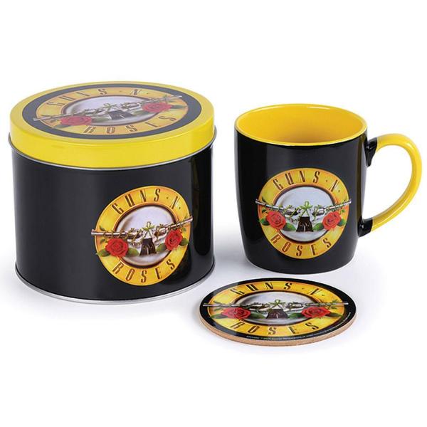 Drinkware | Guns N Roses Mug & Coaster Gift Tin Drinkware Drinkware