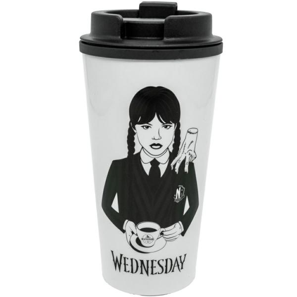 Drinkware | Stay Warm on the Go: Wednesday Thermal Travel Mug Drinkware Drinkware