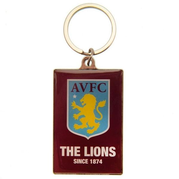 Executive Gifts | Aston Villa FC Deluxe Keyring Executive Gifts Executive Gifts