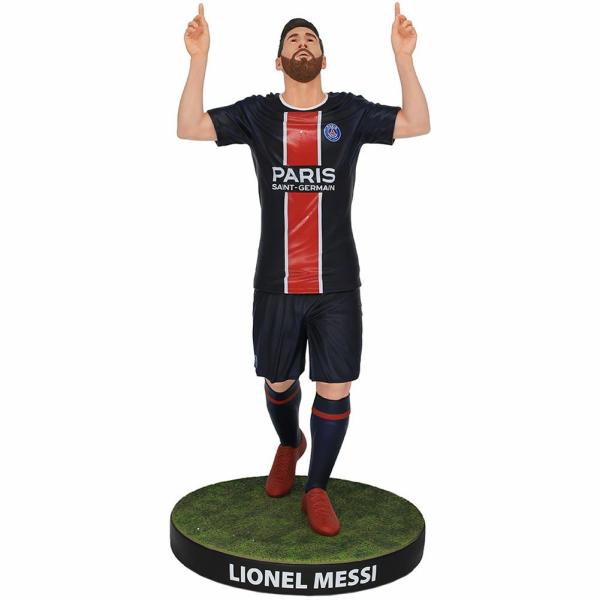 Executive Gifts | Get Your Own Paris Saint-Germain FC: Football’s Finest Lionel Messi Premium 60cm Statue Soccer Collection Executive Gifts