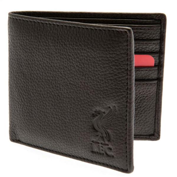 Executive Gifts | Liverpool FC Brown Leather Wallet Executive Gifts Executive Gifts