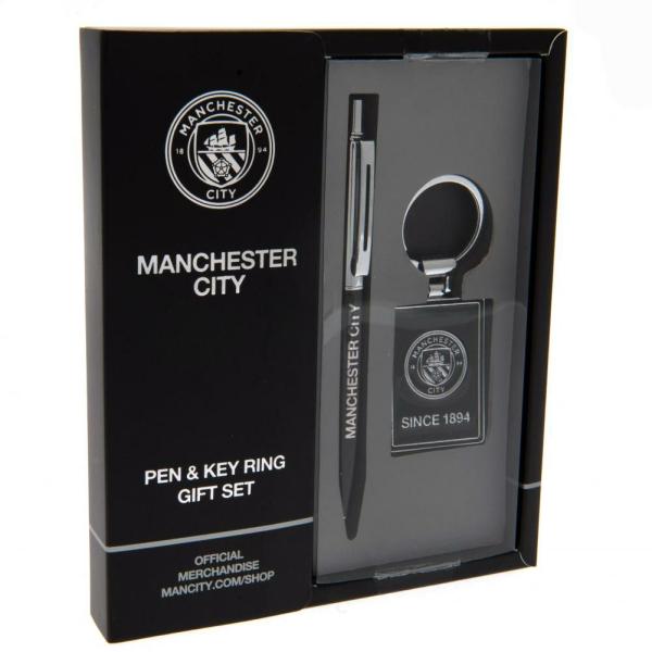 Executive Gifts | Manchester City FC Pen & Keyring Set Executive Gifts Executive Gifts