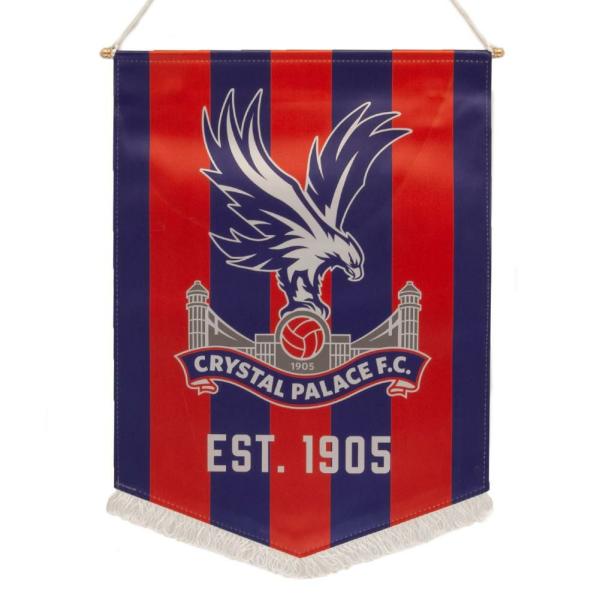 Flags & Pennants | Crystal Palace FC Large Crest Pennant Flags & Pennants Flags & Pennants