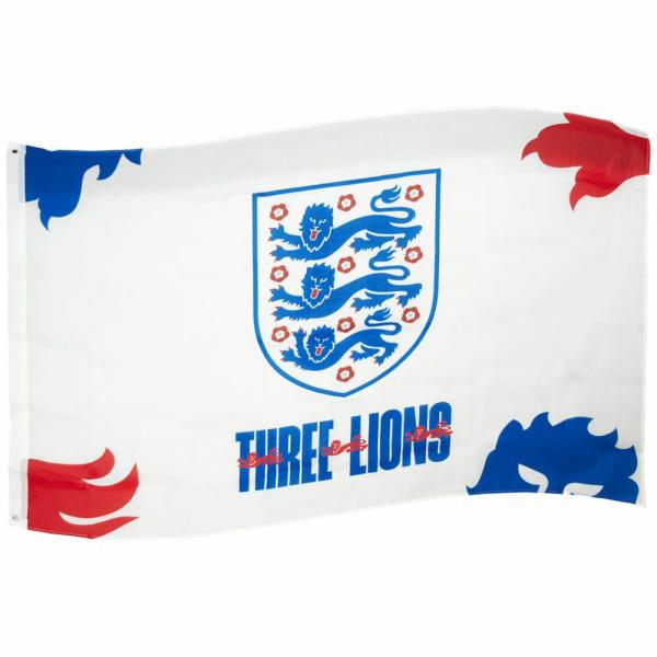 Flags & Pennants | England FA Flag 3 Lions Flags & Pennants Flags & Pennants