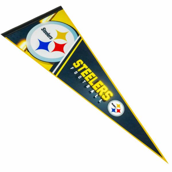 Flags & Pennants | Pittsburgh Steelers Classic Felt Pennant Flags & Pennants Flags & Pennants