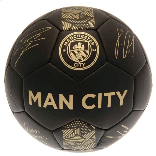 Footballs | Manchester City FC Football Signature Gold PH Footballs Footballs