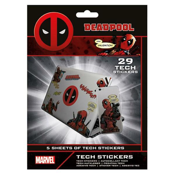 Gaming & Audio | Deadpool Tech Stickers Gaming & Audio Gaming & Audio