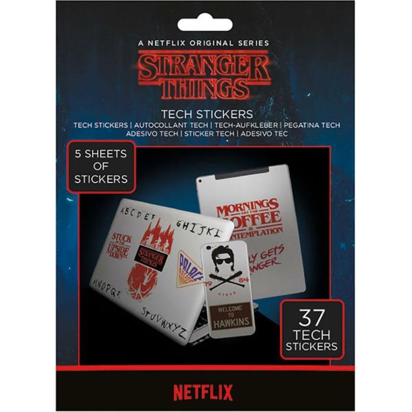 Gaming & Audio | Stranger Things Tech Stickers Gaming & Audio Gaming & Audio