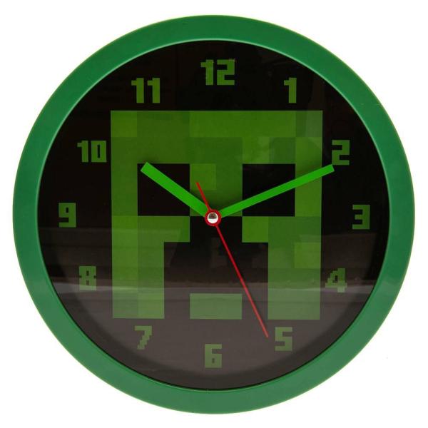 Home & Garden | Minecraft Wall Clock Home & Garden Home & Garden