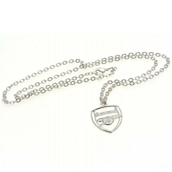 Jewellery & Watches | Arsenal FC Silver Plated Pendant & Chain CR Jewellery & Watches Jewellery & Watches