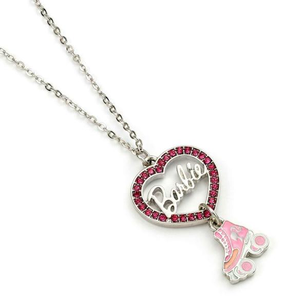 Jewellery & Watches | Barbie Silver Plated Heart Roller Skate Necklace Jewellery & Watches Jewellery & Watches