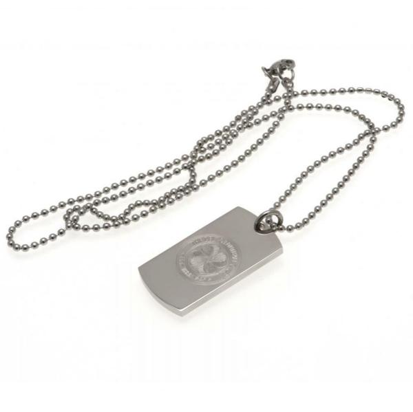 Jewellery & Watches | Celtic FC Engraved Dog Tag & Chain Jewellery & Watches Jewellery & Watches