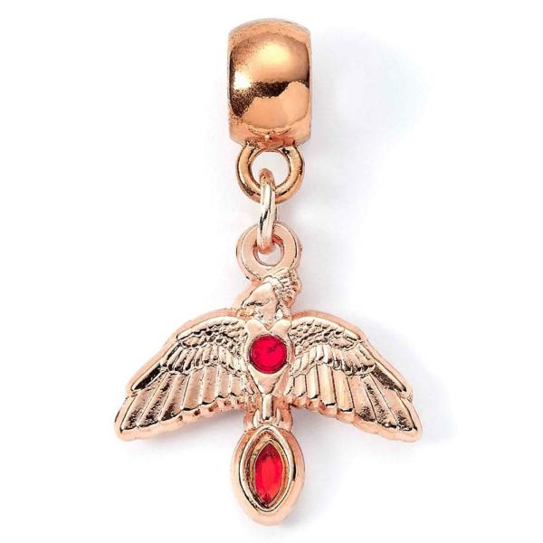 Jewellery & Watches | Enchanting Harry Potter Rose Gold Plated Fawkes Charm Jewellery & Watches Jewellery & Watches